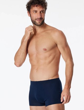 Schiesser Shorts - Blue - XXL