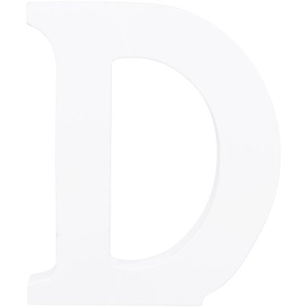 Höjd 15 cm Trä Alfabetet Bröllop Födelsedagsfest Dekor till D