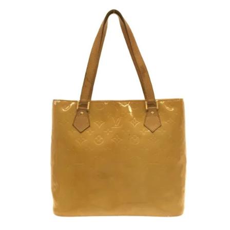 Louis Vuitton Vintage, Pre-owned Tote Bags Beige, Dames, Maat:ONE Size,leather