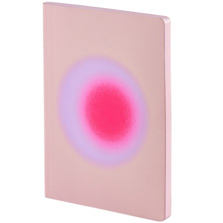 Nuuna Notebook Colour Clash Light L - Trance Pink