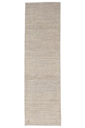 Gabbeh Perzisch Fine Vloerkleed Handgeknoopt 78X266 Tapijtloper Oranje/Beige Perzië