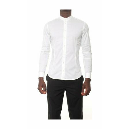 Patrizia Pepe, Shirt Wit, Heren, Maat:S