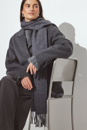 Premium Selection Schal - Schals & Tücher - Grau - One Size