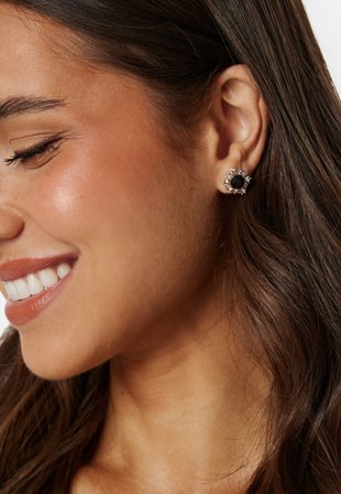 LILY AND ROSE Emily Earrings Jet Accessories