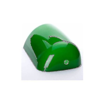 Erstatnings skjerm til banklampe, bordlampe, glasskjerm, flerfarget, erstatnings glasskjerm, glasskjerm til skrivebordslampe grønn.[hsf]