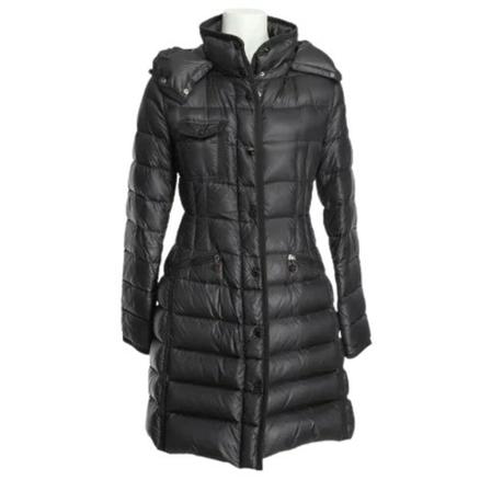 Moncler Pre-owned Pre-owned Stof overtj Sort, Dame Vintage Jakker