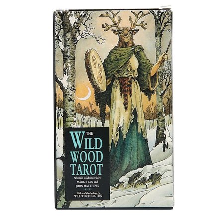 Set Villipuu Tarot-kortit Aloittelijan pakka Vintage Fortune T