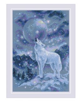 Brodeikit Billede Iskold Vind - Riolis