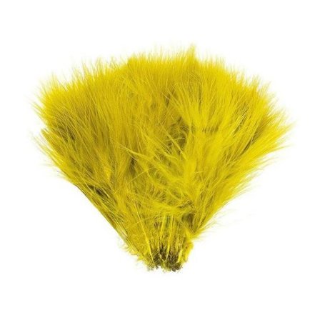 Wolly Bugger Marabou - Yellow Olive