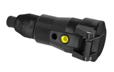 ABL ABL1589200 Skarvuttag IP54, 2.5 mm² Svart/svart, Anslutningsdon & kablar