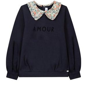 Tartine et Chocolat Navy Sweater 14 Years - Jumpers and knitwear - 14 years - Navy - Mädchen