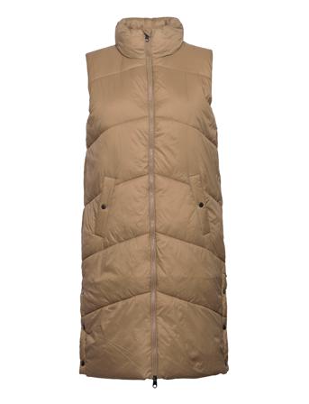 Vmuppsala 3-4 Waistcoat Beige Vero Moda
