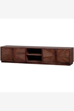 WOOOD - Sol Tv-skap med åpent rom - Brun - TV-benker & mediebenker - Fra Homeroom