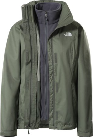 The North Face Women's Evolve II Triclimate Jacket Women 3-in-1 jackets Green M