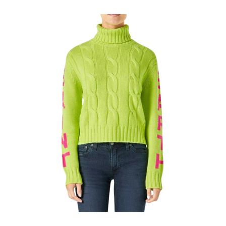 MC2 Saint Barth, Turtlenecks Groen, Dames, Maat:S