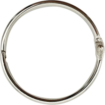 DIY Ring Öppen Bok Ring Avtagbar Bindemedel Ring Coil Bindning Spänne 12 Stycken