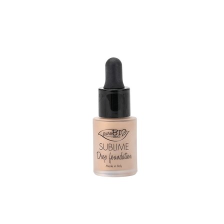 puroBIO Sublime Drop Foundation 02 - Fondotinta liquido