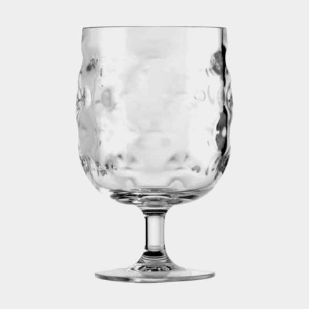Bicchieri da vino in plastica Marine Business Moon Ice, trasparente, 36 cl, confezione da 6
