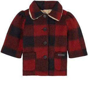 My Little Cozmo Linda Plaid Jacket Red - Coats and jackets - 12 years - Grey