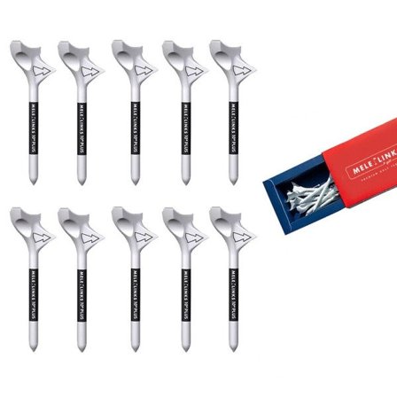 Golf Tees 10° Diagonal Indlæg Rhombic Golf Ball Holder Øger Hastighed Golf Træning Ball Tee