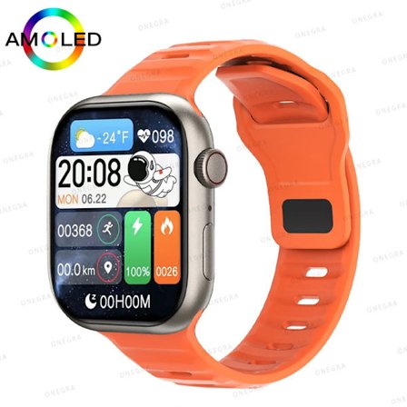 Ny HK9 Pro MAX Smart Watch Mænd Serie 9 2.02 Tommer Høj Opdateringshastighed AMOLED Skærm Kompas IWO Smartwatch Kvinder Til Apple Watch