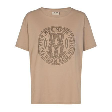 MOS Mosh, T-Shirts Bruin, Dames, Maat:S