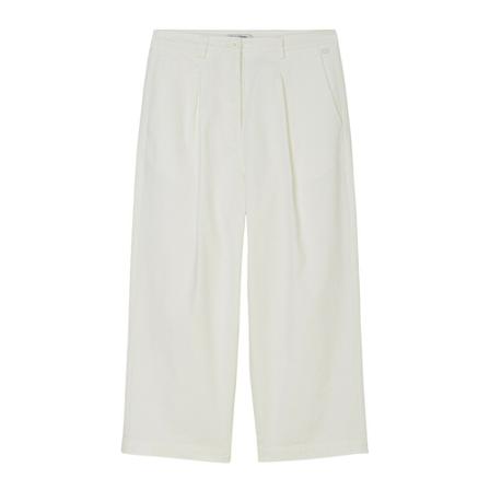 Marc O'Polo, Wide leg trousers Wit, Dames, Maat:L