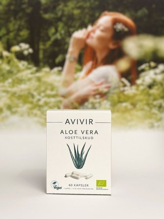 AVIVIR Aloe Vera Kosttilskud Ø 60 kaps., Helse & Madvarer, Kosttilskud, Immunforsvar