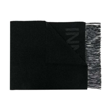 Ganni, Scarf Czarny, Kobieta, Rozmiar: ONE Size