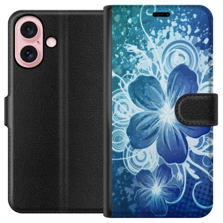 Yhteensopiva Lompakkokotelo Apple Apple iPhone 16 Kukka