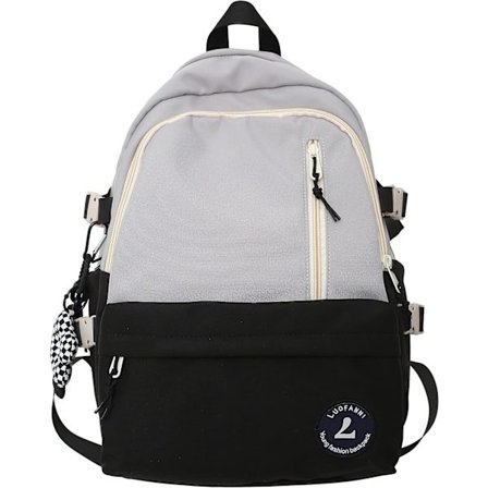 FSD.WG Laptop Rygsæk til Mænd og Kvinder Fritids Rygsæk Skole Rygsæk Daglig Taske Velegnet til 15,6 Tommer Bærbar Computer Studerende Skole Taske (