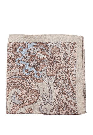 Amanda Christensen Pocket Square Accessoarer Herr Beige ONESIZE