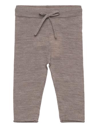 Baby Straight Pants Baby Trousers Brun FUB