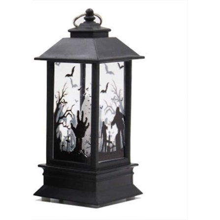 Halloween dekoration, Halloween Lanterner Bærbare Orange Lys Halloween Lampe