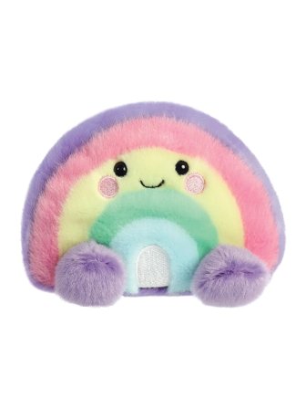 Aurora Palm Pals Palm Pals Vivi Rainbpw 13cm with CE mark, hand wash per instructions on tag