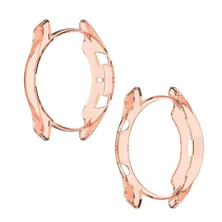 Samsung Galaxy Watch 3 (45 mm) genomskinlig ram - Transparent Orange