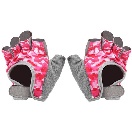 1 Par Børne Halvfinger Cykelhandsker Anti-Slip Åndbare Handsker til Kørsel Cykelsport (XS)