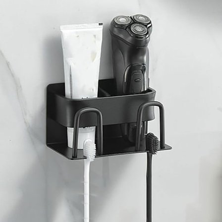 Tandbørsteholdere Cup Organizer SORT