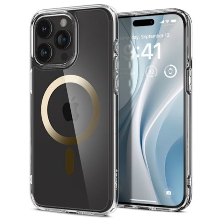 Spigen Ultra Hybrid MagSafe Cover iPhone 15 Pro Max Guld
