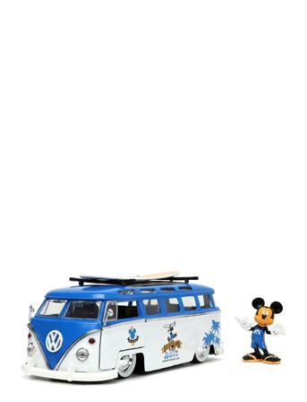 Mickey Van With Figure, 1:24 Jada Toys Blue