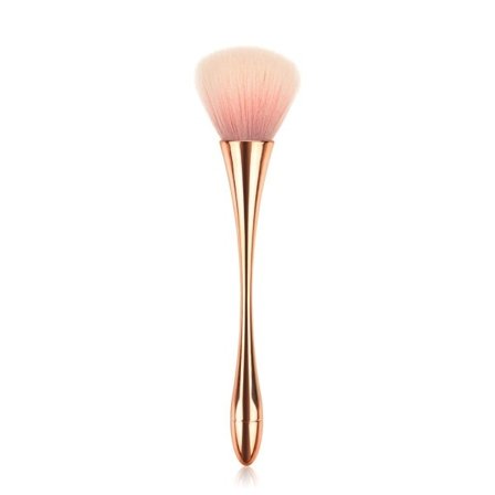Rose gull pulver rouge børste prof sminke børste