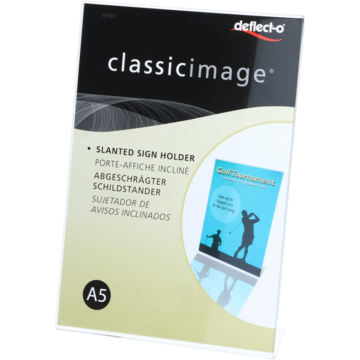 INFORMASJONSSKILT SKRÅ A5