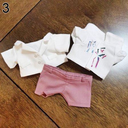 Handgjord docka T-shirt Docka Sweatshirt 3 3