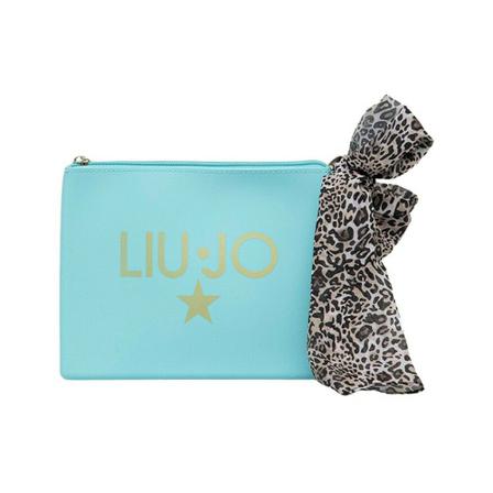 Liu Jo, Toilet Bags Blauw, Heren, Maat:ONE Size