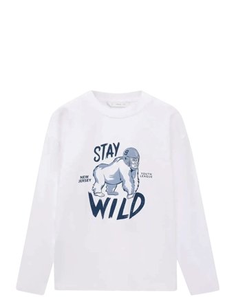 Mango | Short-Sleeved Printed T-Shirt | 5-6