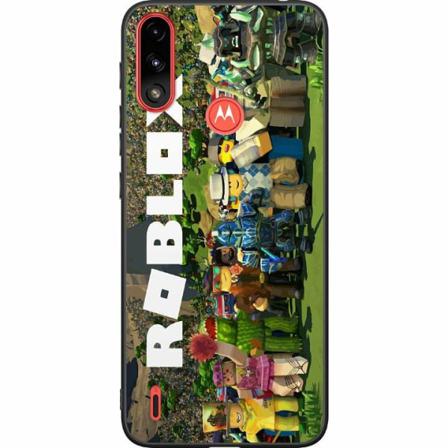 Motorola Moto E7i Power Svart Skal Roblox