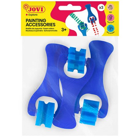 JOVI Foam Roller Paquet de 3 modèles différents (3 ans+)