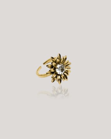 IOAKU WATERLILY RING Gylden Smykker Pige - Kids Brand Store