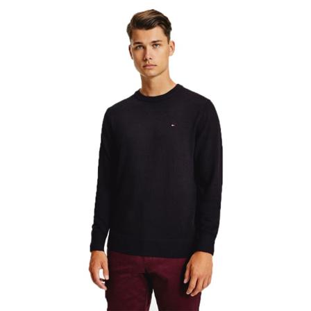 Tröjor Tommy Hilfiger Mw0mw11674bds Svarta 169 - 173 Cm/s