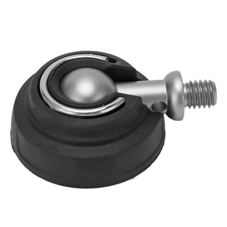 Halkfri stativfot i rostfritt stål 3 8 tum 50 mm diameter